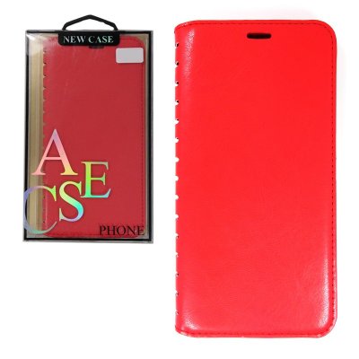 Чехол Xiaomi Redmi 5 Plus Книжка Красная  NEW CASE