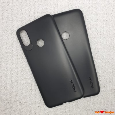 Чехол силикон Xiaomi Redmi 6 Pro/Mi A2 Lite Черный (Rock)