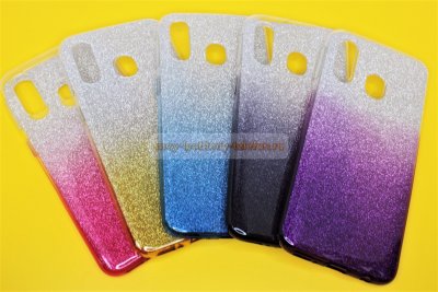 Чехол Силикон Xiaomi Mi Mix 2S Блестящий разноцвет