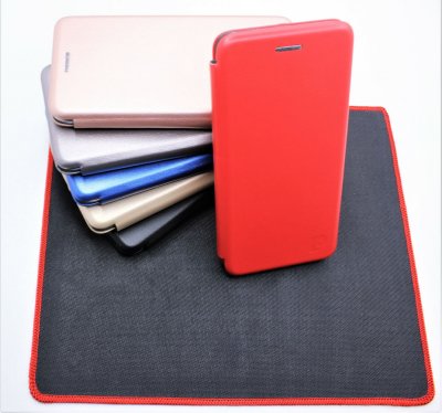 Чехол книжка Huawei Honor 8 lite Красная Fashion Case