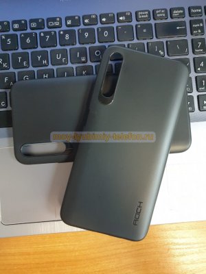 Чехол силикон Huawei P30 (2019) Черный (Rock)