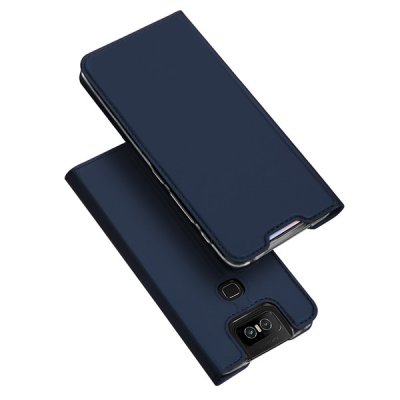 Чехол Asus Zenfone 6 ZS630KL книжка синяя DUX DUCIS
