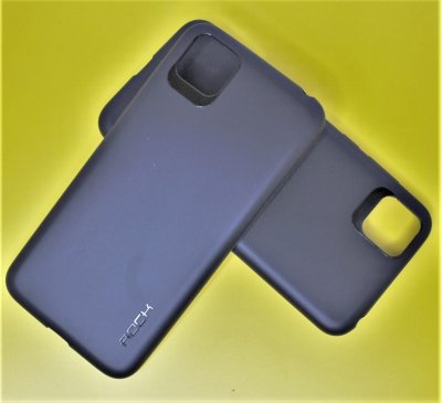 Чехол силиконовый для Huawei Y5p/Honor 9S черный (Rock)