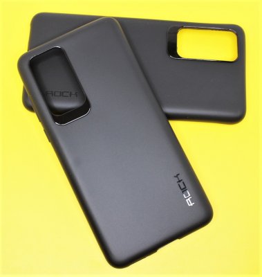 Чехол силиконовый для Huawei P40 черный (Rock)