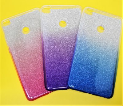 Чехол Силикон Xiaomi Mi Max 2 Блестяший разноцвет