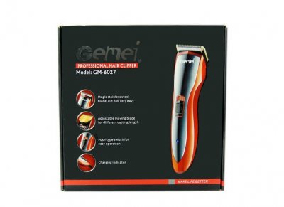 Машинка для стрижки волос PRO GEMEI GM-6027