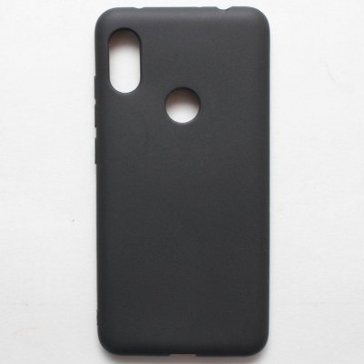 Чехол силикон Xiaomi Redmi Note 6 PRO TPU 1.0mm матовый черный