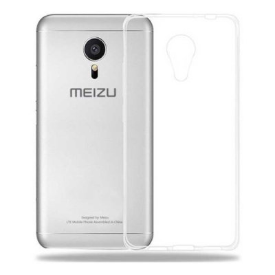 Чехол силикон Meizu M3s Прозрачный