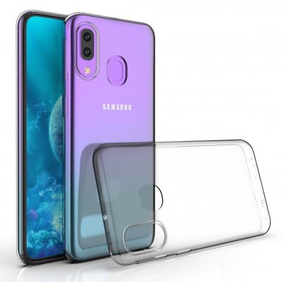 Чехол силикон Samsung  A20E/2019 Прозрачный