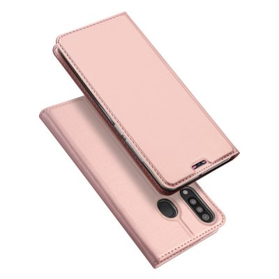 Чехол Samsung  M30 2019 Книжка Розовая DUX DUCIS