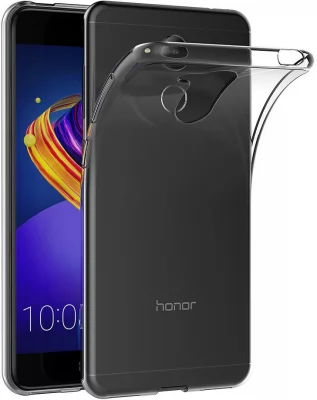 Чехол силикон Huawei Honor 6C Pro/V9 Play Прозрачный