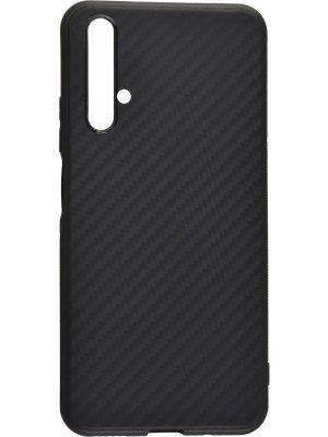 Чехол силикон Huawei Nova 5/Nova 5 Pro Карбон черный