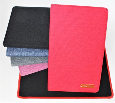 Чехол Samsung Tab A (2020)/T307U (8.4 дюймов) книжка джинс Красная Fashion