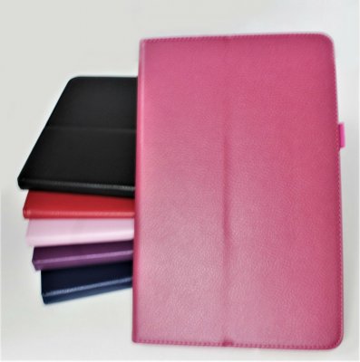 Чехол Samsung Tab S6 Lite (P610/P615) Книжка Ярко-розовая (10.4 дюймов)