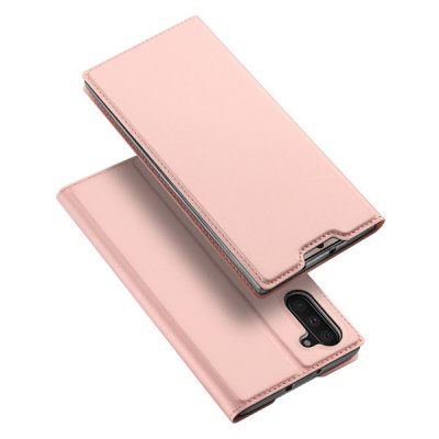 Чехол Samsung Note 10 Книжка Розовая DUX DUCIS