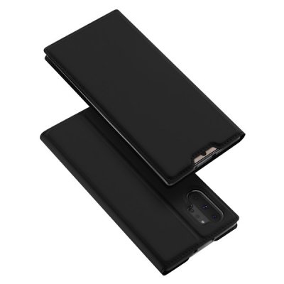 Чехол Samsung Note 10 Plus Книжка Черная DUX DUCIS