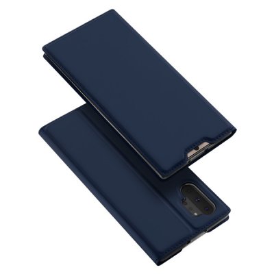 Чехол Samsung Note 10 Plus Книжка Синяя DUX DUCIS
