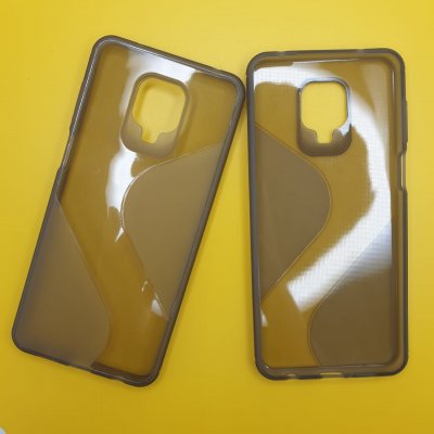 Чехол силикон Xiaomi Redmi Note 9S/9 Pro/9 Pro Max Темно прозрачный S-CASE