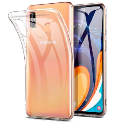 Чехол силикон Samsung  A60/M40/2019 Прозрачный