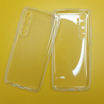 Прозрачный противоударный силиконовый чехол для Xiaomi Mi 10 Note Lite с усиленными углами