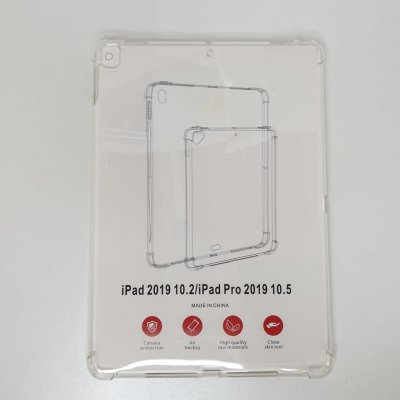 Прозрачный противоударный силиконовый чехол для iPad 10.2 (2019)/(2020) с усиленными углами