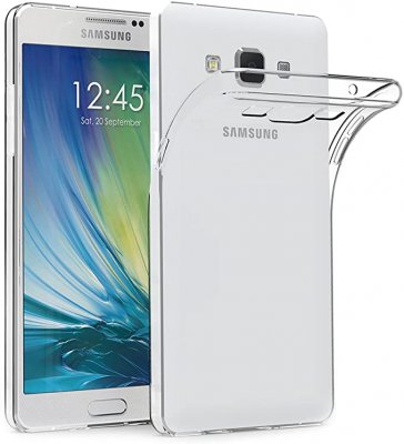 Чехол силикон Samsung A3 (2015) прозрачный