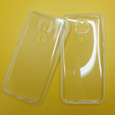 Прозрачный противоударный силиконовый чехол для Xiaomi Redmi Note 9/Xiaomi Redmi 10X с усиленными углами