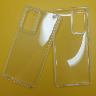 Прозрачный противоударный силиконовый чехол для Samsung Note 20 Ultra с усиленными углами