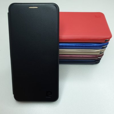 Чехол-книжка Xiaomi Mi 10 Lite Черная Fashion Case