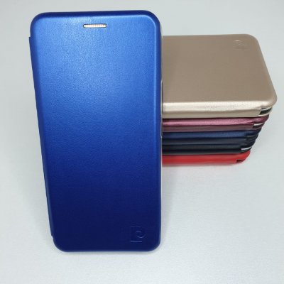 Чехол-книжка Xiaomi Mi 10 Lite Синяя Fashion Case
