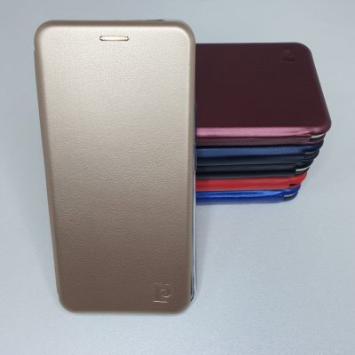Чехол-книжка Xiaomi Mi 10 Lite Золотая Fashion Case
