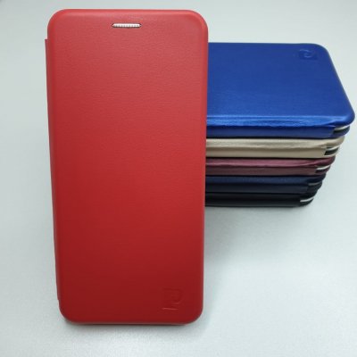 Чехол-книжка Xiaomi Mi 10 Lite Красная Fashion Case