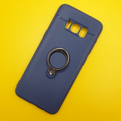 Чехол силикон Samsung S8 с кольцом