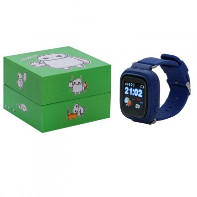 Часы детские Smart Watch Q90 GPS Синие