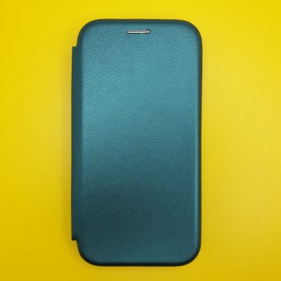 Чехол-книжка Samsung A01/M01 Зеленая Fashion Case