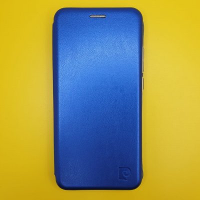 Чехол-книжка Xiaomi Redmi 9A Синяя Fashion Case