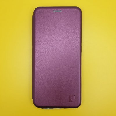 Чехол-книжка Xiaomi Redmi 9A Бордовая Fashion Case