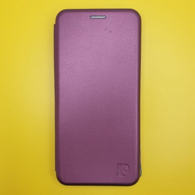 Чехол-книжка Xiaomi Redmi 9C Бордовая Fashion Case