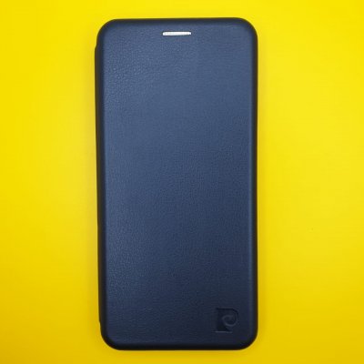 Чехол-книжка Xiaomi Redmi 9C Темно-синяя Fashion Case