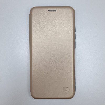 Чехол-книжка Xiaomi Redmi 9C Золотая Fashion Case