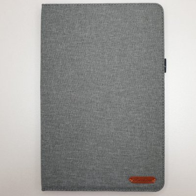 Чехол Samsung Tab S7 T870/T875/T876B (11 дюймов) книжка джинс Серая Fashion