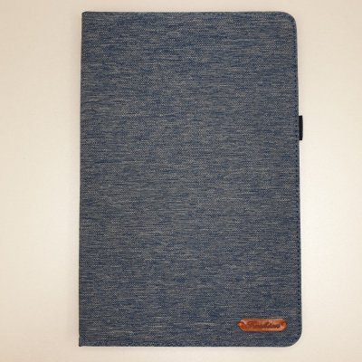 Чехол Samsung Tab S7 T870/T875/T876B (11 дюймов) книжка джинс Синяя Fashion