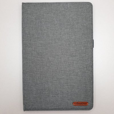 Чехол Samsung Tab A7 (2020) T500/T505 (10.4 дюймов) книжка джинс Серая Fashion