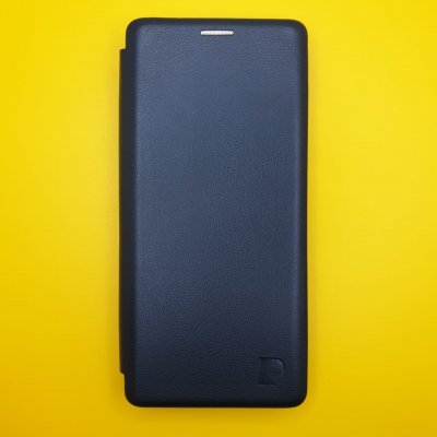 Чехол-книжка Samsung Note 20 Темно-синяя Fashion Case