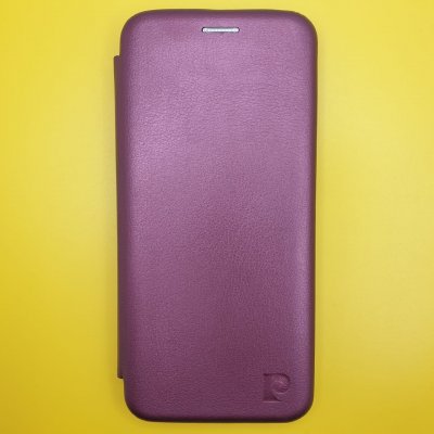 Чехол-книжка Samsung S8 Plus Бордовая Fashion Case