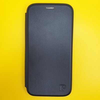 Чехол-книжка Samsung S7 Edge Черная Fashion Case