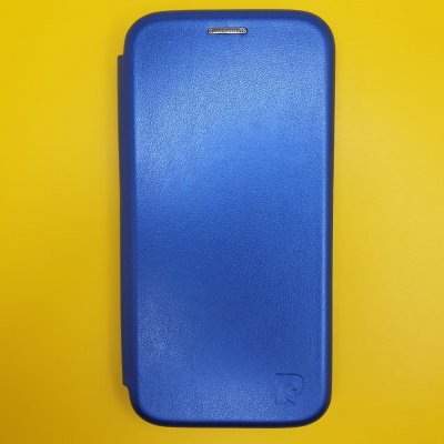 Чехол-книжка Samsung S7 Edge Синяя Fashion Case