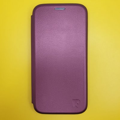 Чехол-книжка Samsung S7 Edge Бордовая Fashion Case