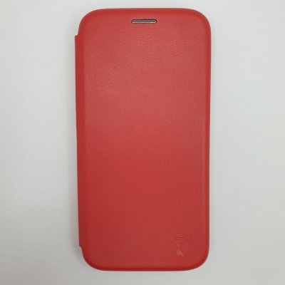 Чехол-книжка Samsung S7 Edge Красная Fashion Case