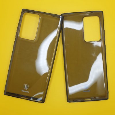 Чехол силиконовый для Samsung Note 20 Ultra Baseus Темно прозрачный